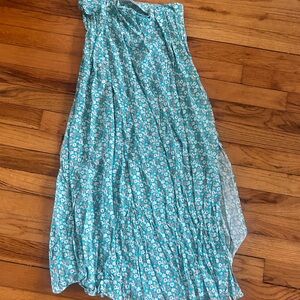 Floral Blue Skirt